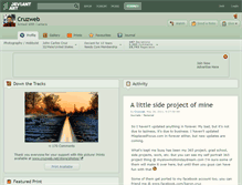 Tablet Screenshot of cruzweb.deviantart.com