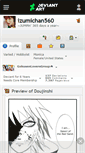 Mobile Screenshot of izumichan560.deviantart.com