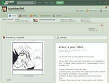 Tablet Screenshot of izumichan560.deviantart.com