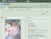 Tablet Screenshot of baphehkata.deviantart.com