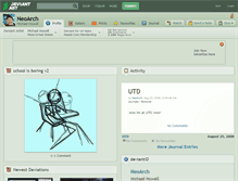 Tablet Screenshot of neoarch.deviantart.com