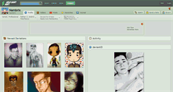 Desktop Screenshot of nambrix.deviantart.com