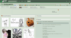 Desktop Screenshot of kmcdonough424.deviantart.com