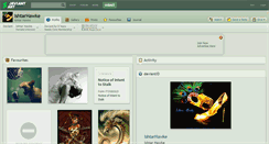 Desktop Screenshot of ishtarhawke.deviantart.com