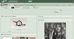 Desktop Screenshot of fustro.deviantart.com