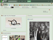 Tablet Screenshot of fustro.deviantart.com