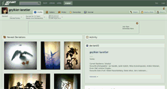 Desktop Screenshot of geyikler-lanetler.deviantart.com