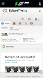 Mobile Screenshot of eclipsethe1st.deviantart.com