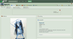 Desktop Screenshot of begemoth.deviantart.com