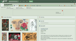 Desktop Screenshot of mysticpencil1.deviantart.com