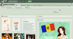 Desktop Screenshot of maiden-of-moldova.deviantart.com