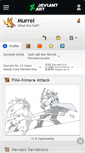 Mobile Screenshot of murrel.deviantart.com