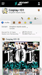 Mobile Screenshot of cosplay-101.deviantart.com