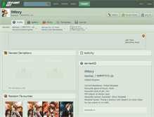 Tablet Screenshot of iwinry.deviantart.com