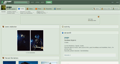 Desktop Screenshot of gogga.deviantart.com