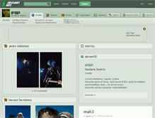 Tablet Screenshot of gogga.deviantart.com