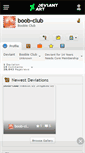 Mobile Screenshot of boob-club.deviantart.com