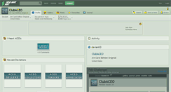 Desktop Screenshot of clubaceo.deviantart.com