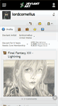 Mobile Screenshot of lordcornelius.deviantart.com