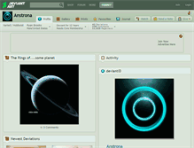 Tablet Screenshot of anstrona.deviantart.com