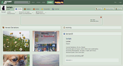 Desktop Screenshot of loriain.deviantart.com