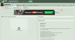 Desktop Screenshot of nemis-xue.deviantart.com