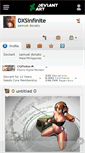 Mobile Screenshot of dxsinfinite.deviantart.com