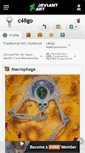 Mobile Screenshot of c4ligo.deviantart.com