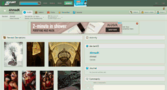 Desktop Screenshot of ahmadk.deviantart.com