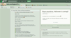 Desktop Screenshot of halloweenengland-fc.deviantart.com