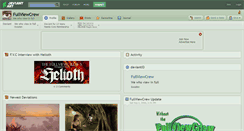 Desktop Screenshot of fullviewcrew.deviantart.com