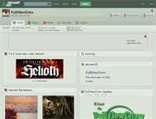 Tablet Screenshot of fullviewcrew.deviantart.com