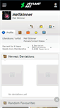 Mobile Screenshot of melskinner.deviantart.com