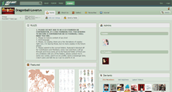Desktop Screenshot of dragonball-lovers.deviantart.com