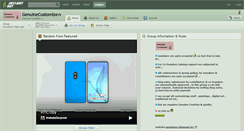Desktop Screenshot of genuinecustomize.deviantart.com