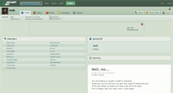 Desktop Screenshot of mok.deviantart.com
