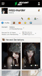 Mobile Screenshot of mizz-murder.deviantart.com
