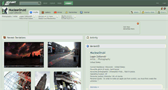Desktop Screenshot of nucleardruid.deviantart.com