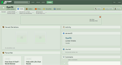 Desktop Screenshot of fiyerflii.deviantart.com