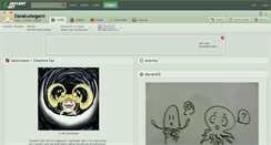 Desktop Screenshot of darakumegami.deviantart.com