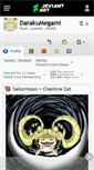 Mobile Screenshot of darakumegami.deviantart.com