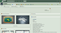 Desktop Screenshot of neudera.deviantart.com