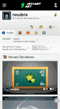 Mobile Screenshot of neudera.deviantart.com