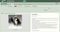Desktop Screenshot of dyrinda.deviantart.com