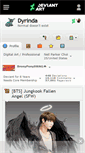 Mobile Screenshot of dyrinda.deviantart.com