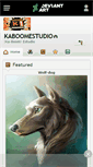 Mobile Screenshot of kaboomestudio.deviantart.com