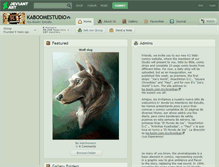 Tablet Screenshot of kaboomestudio.deviantart.com