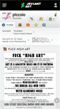 Mobile Screenshot of piccolo.deviantart.com