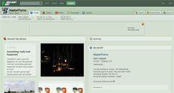 Desktop Screenshot of masterpurno.deviantart.com