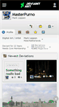 Mobile Screenshot of masterpurno.deviantart.com
